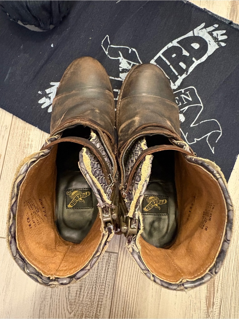 Freebird by Steven Tan Leather Bootie Interior Detail - Picture 6 of 10